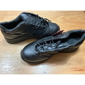 Thorogood Mens 11 W Soft Streets USPS Postal Shoes Black Leather 534-6932 USA